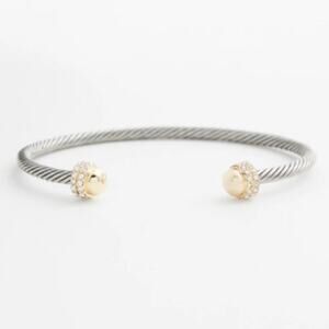 Chico's Mixed Metal Flex Cuff Bracelet